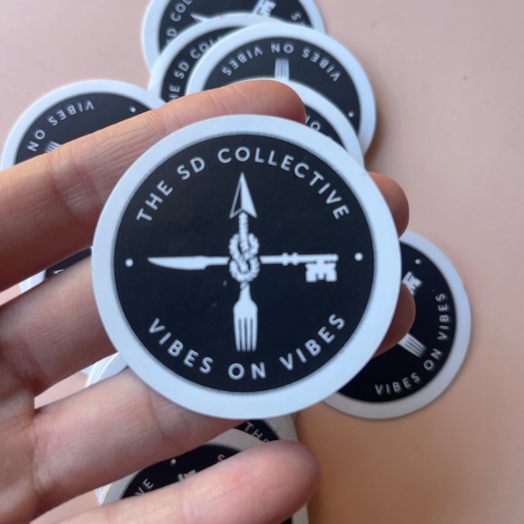 2" Indoor San Diego California Social Club  Surf Skate Adventure  Sticker Decal - Picture 4 of 4